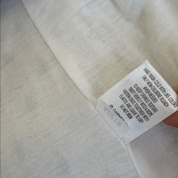 Garnet Hill white maxi dress small black diamond pattern Size Small Petite - Picture 9 of 9